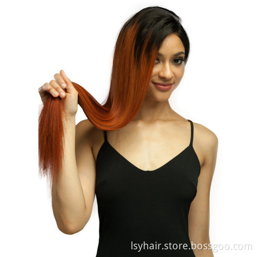 2019 New popular colored two tone hair weave bundles for black women 1b 350 ombre color hair aliexpress wholesale hair bundle